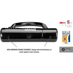 ANTIVOL U KEEPER STD 12 STD + Kryptoflex 4'FLEX De Kryptonite -Velo Pour Aventure antivol u krypto 12 std 4 flex 3