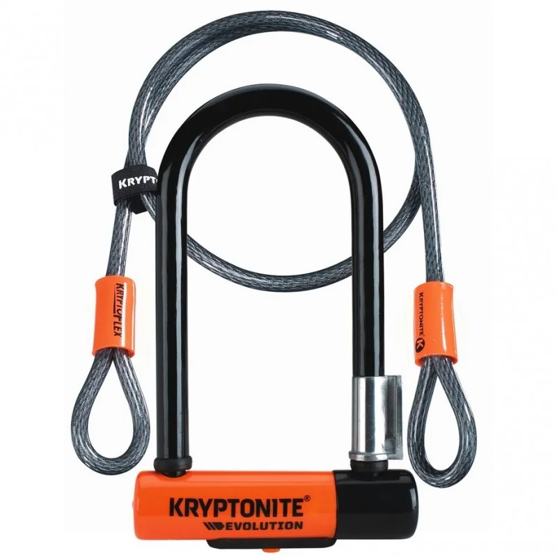 Kryptonite ANTIVOL U KRYPTOLOCK EVOLUTION MINI 7 + 4'FLEX 5 Kryptonite ANTIVOL U KRYPTOLOCK EVOLUTION MINI 7 + 4'FLEX – Image 3
