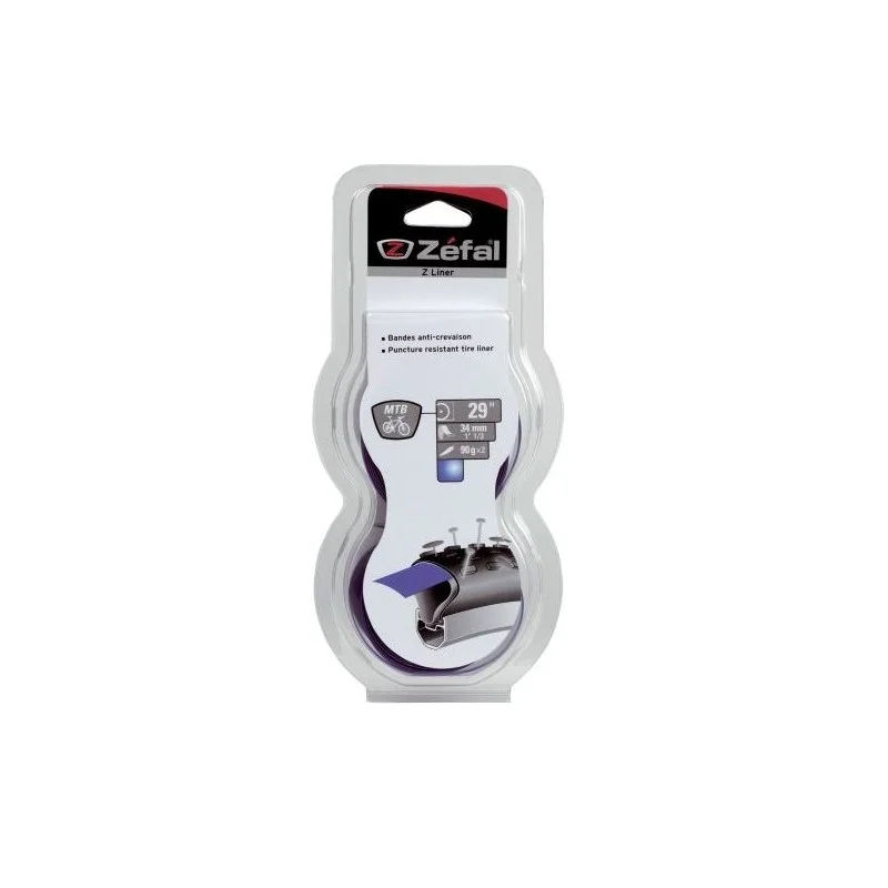 BANDE ANTI CREVAISON ZEFAL 34MM BLEU 3 BANDE ANTI CREVAISON ZEFAL 34MM BLEU