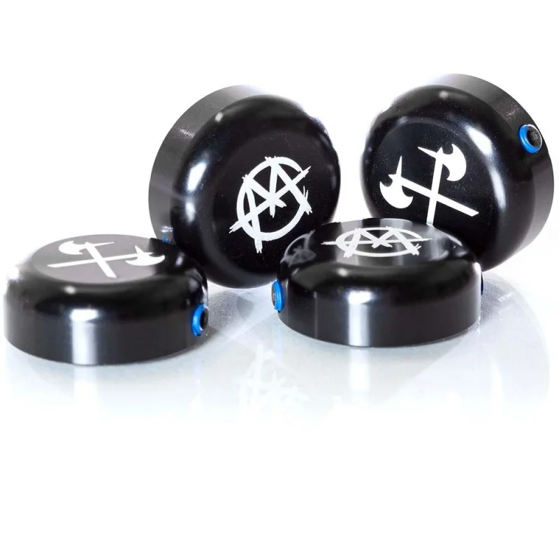 Demolition Parts Embouts De Guidon DEMOLITION MARKIT Aluminium Noirs 4 Demolition Parts Embouts De Guidon DEMOLITION MARKIT Aluminium Noirs – Image 2