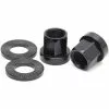 Generique Boulon-Ecrou SALT Pour Axe 10mm Hex 17mm Noir -Velo Pour Aventure boulon ecrou salt pour axe 10mm hex 17mm noir