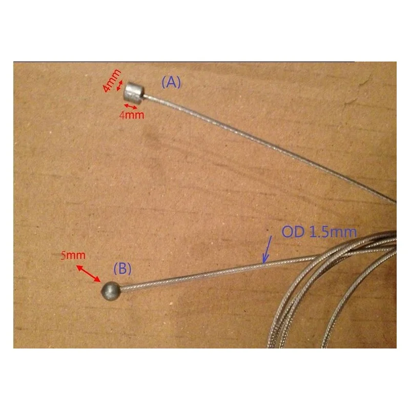 Generique CABLE DE FREINS BOULE/CYLIND 1.5 X 1700MM 4 Generique CABLE DE FREINS BOULE/CYLIND 1.5 X 1700MM – Image 2