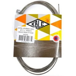 KBLE CABLE DE FREINS KABLE VTT 1.5x3000MM INOX Comp/Shimano