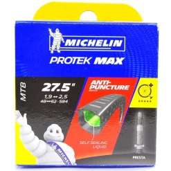 Chambre à Air PROTEK MAX De Michelin SV40mm 27.5x1.9-2.5 48/62-584