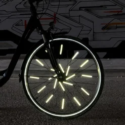 COUVRES RAYONS RÉFLÉCHISSANTS RAINETTE Fluo X12 Pièces 10 COUVRES RAYONS RÉFLÉCHISSANTS RAINETTE Fluo X12 Pièces -Velo Pour Aventure couvres rayons reflechissants rainette fluo x12 pieces 2