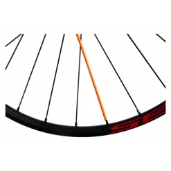 Le Comptoir COUVRES RAYONS SUPERSTAR Orange Fluo X36 Pièces -Velo Pour Aventure couvres rayons superstar orange fluo x36 pieces 2