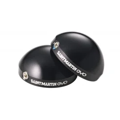 Saint Martin Embouts De Guidon STMARTIN Aluminium Noirs