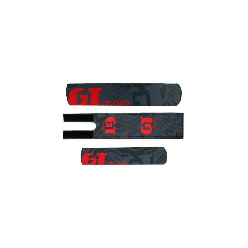 GT BIKES PADSET Noir-rouge 3 GT BIKES PADSET Noir-rouge