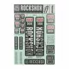 Kit De Stickers Fourche ROCKSHOCK