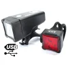 Lumières AXA Av-Arr USB T-4R -Velo Pour Aventure lumieres axa av arr usb t 4r