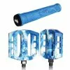 Demolition Parts Pack DEMOLITION Pédales Trooper Bleu-blanc + Poignées ODI Hucker Bleu 1 Demolition Parts Pack DEMOLITION Pédales Trooper Bleu-blanc + Poignées ODI Hucker Bleu -Velo Pour Aventure pack demolition pedales trooper bleu blanc marble poignees odi hucker bleues