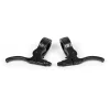Generique Paire De Leviers BMX Ø22.2 Mm Noir -Velo Pour Aventure paire de leviers bmx o222 mm noir