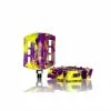 Demolition Parts Pédales Demolition Trooper Jaune-violet Marble -Velo Pour Aventure pedales demolition trooper jaune violet marble