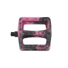 Pédales ODYSSEY Twisted Pro Noir Rose Swirl -Velo Pour Aventure pedales odyssey twisted pro noir rose swirl
