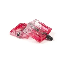 Pédales SALT+ Stealth Rouge Trans