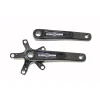 PEDALIER GLOBAL RACING 5 POINTS 160MM Black