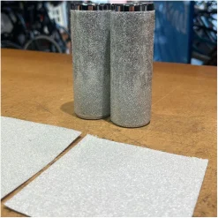 BIKELIFE Pegs XLC 10mm Chromés Grip Transparent -Velo Pour Aventure pegs xlc 10mm chromes grip transparent 3