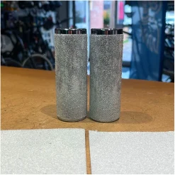 BIKELIFE Pegs XLC 10mm Chromés Grip Transparent -Velo Pour Aventure pegs xlc 10mm chromes grip transparent 4