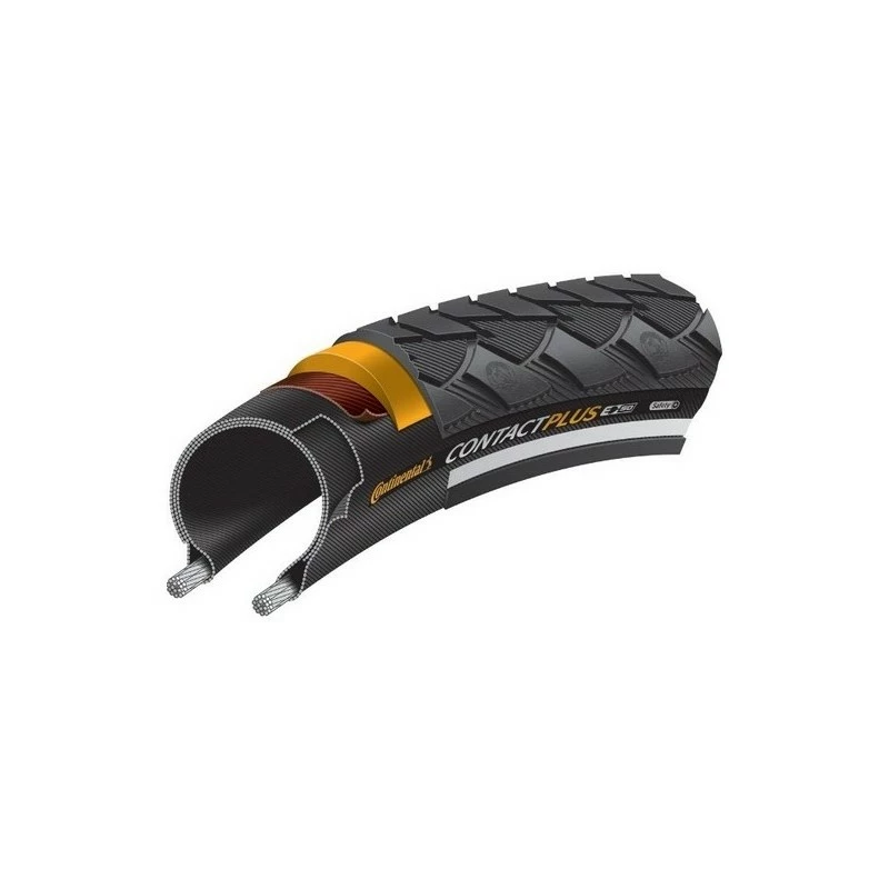 PNEU CONTINENTAL Contact Plus 28x1.60" 7000x42c 42-622 Noir 3 PNEU CONTINENTAL Contact Plus 28x1.60" 7000x42c 42-622 Noir
