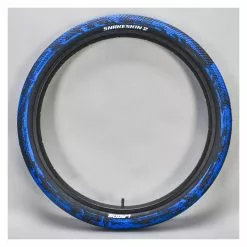 Pneus SnakeSkin 2 De Mafia Bikes X2 (paire) - 27,5 Pouces - Marble Bleu