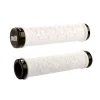Poignées ODI Machine LOCK-ON Blanches -Velo Pour Aventure poignees odi machine lock on wht