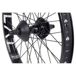 Roue ECLAT 20" Trippin Cassette LSD Noire -Velo Pour Aventure roue eclat 20 trippin cassette lsd noire 2