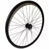 Roue P&A Avant 700c/28" Disc Noire 1 Roue P&A Avant 700c/28" Disc Noire -Velo Pour Aventure roue pa avant 700c28 disc noire