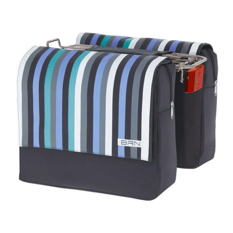 SACOCHES DOUBLE BRN TRENDY CORDURA BLU BO60RB 3 SACOCHES DOUBLE BRN TRENDY CORDURA BLU BO60RB