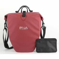 Sacoche P&A Arrière Simple étanche 25.4L Bordeaux -Velo Pour Aventure sacoche pa arriere simple etanche 254l bordeaux 3
