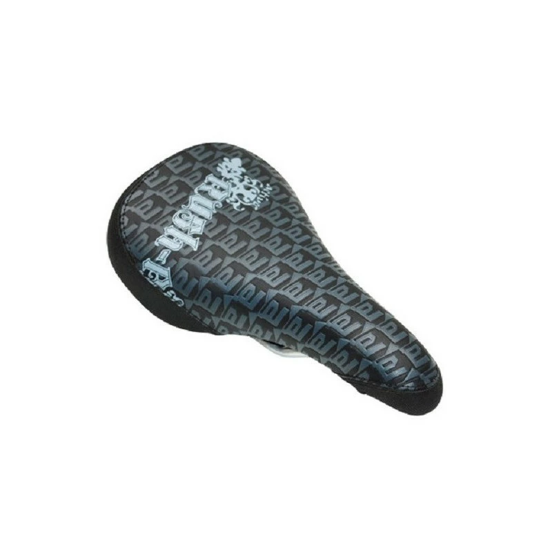Selle BMX RUSH à Rail Noire 3 Selle BMX RUSH à Rail Noire