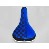MAFIA BIKES Selle Mafia Bike Checkerboard Bleue -Velo Pour Aventure selle mafia bike checkerboard bleue