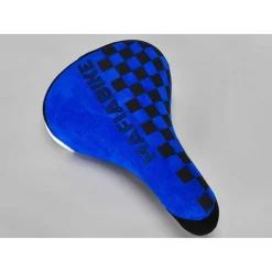 MAFIA BIKES Selle Mafia Bike Checkerboard Bleue -Velo Pour Aventure selle mafia bike checkerboard bleue 4