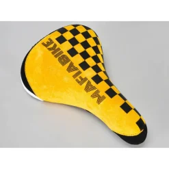 MAFIA BIKES Selle Mafia Bike Checkerboard Jaune -Velo Pour Aventure selle mafia bike checkerboard jaune 2