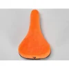 SELLE MAFIA BIKES FAT SUEDE ORANGE -Velo Pour Aventure selle mafia bikes fat suede orange