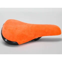 SELLE MAFIA BIKES FAT SUEDE ORANGE -Velo Pour Aventure selle mafia bikes fat suede orange 2
