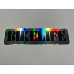 Sticker BIKELIFE Holographic Typo Army