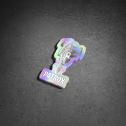 Sticker BIKELIFE Patrox Wheeling Holographic -Velo Pour Aventure sticker bikelife patrox wheeling holographic 2