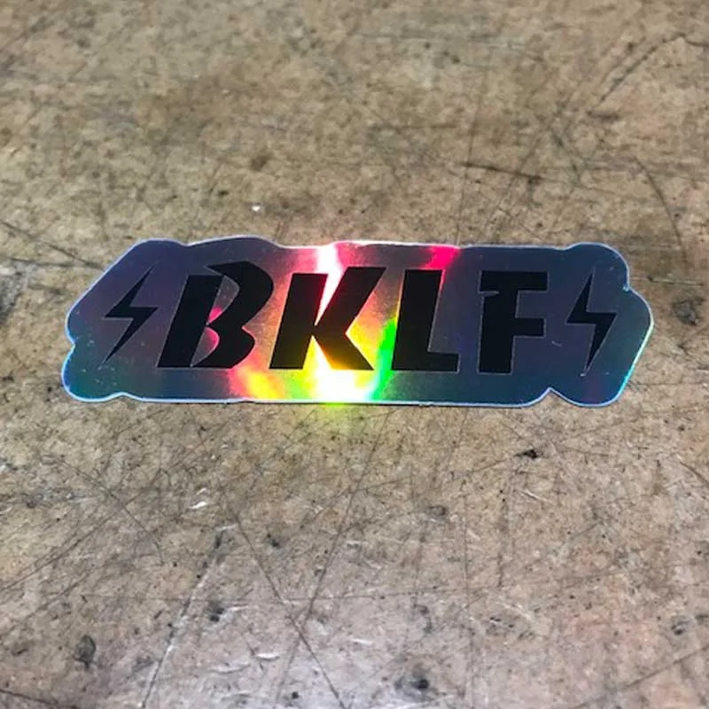 BIKELIFE Sticker BKLF Holographic Small 4 BIKELIFE Sticker BKLF Holographic Small – Image 2
