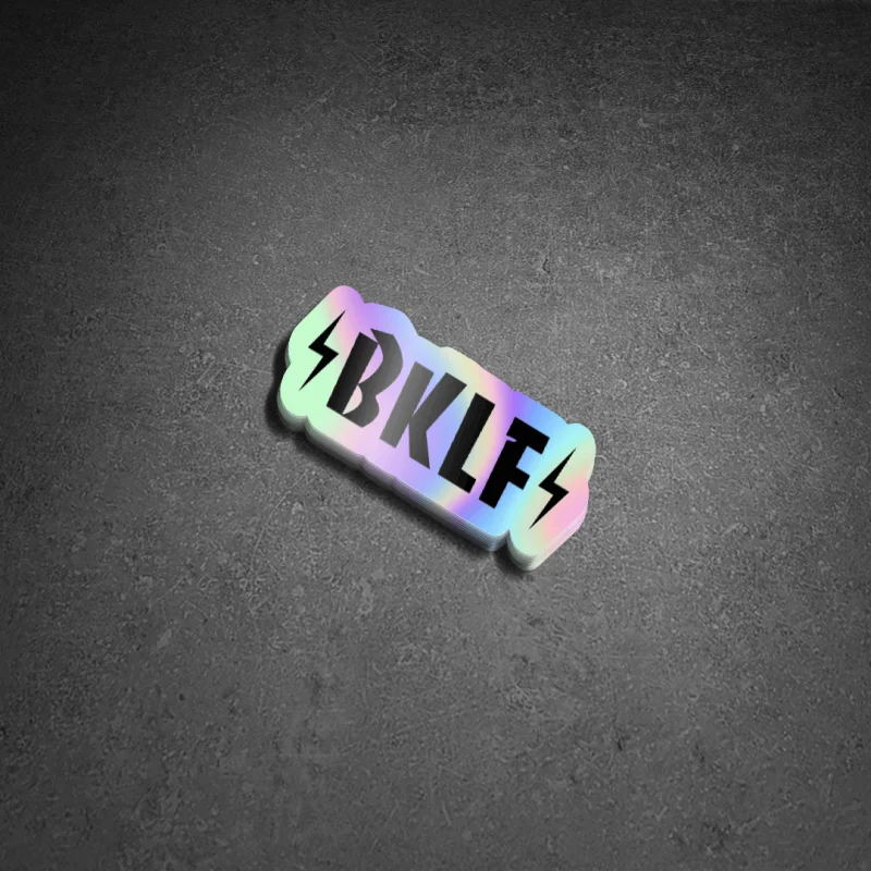 BIKELIFE Sticker BKLF Holographic Small 5 BIKELIFE Sticker BKLF Holographic Small – Image 3
