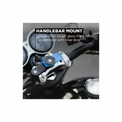 Quad Lock Support Téléphone QUADLOCK Moto V2 -Velo Pour Aventure support telephone quadlock moto v2 2