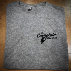 T-SHIRT LE COMPTOIR 2021 Gris Chiné Medium 9 T-SHIRT LE COMPTOIR 2021 Gris Chiné Medium -Velo Pour Aventure t shirt le comptoir 2021 gris chine 2